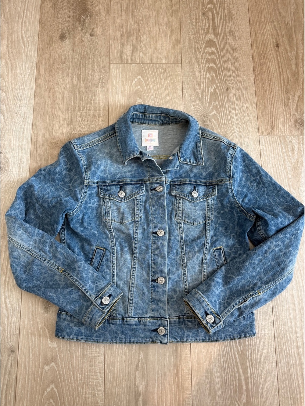 LuLaRoe blue denim jacket